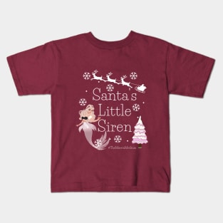 The Maven Medium- Santa's Little Siren Kids T-Shirt